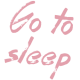 Go-to-sleep
